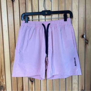 Bamboo Ave Boundless Lightweight Breathable Shorts 5" Size Medium Pink